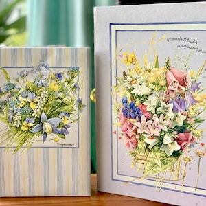 Album fotografico vintage Marjolein Bastin ed espositore fotografico, tema “Nature’s Sketchbook”.