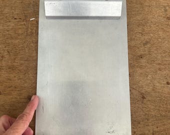 Vintage Mini Aluminum Clipboard by Everflex