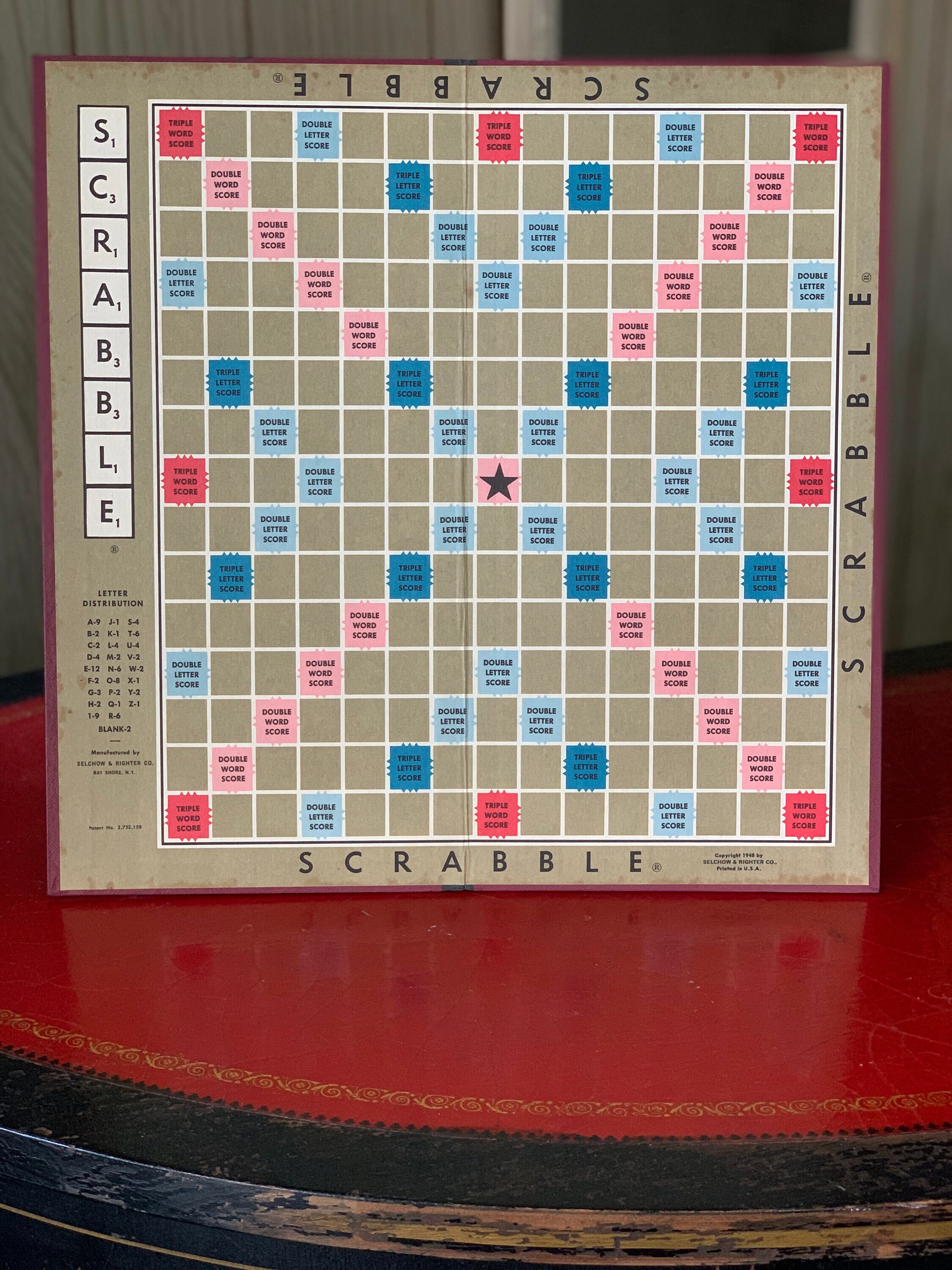 Retro Scrabble Game - Etsy