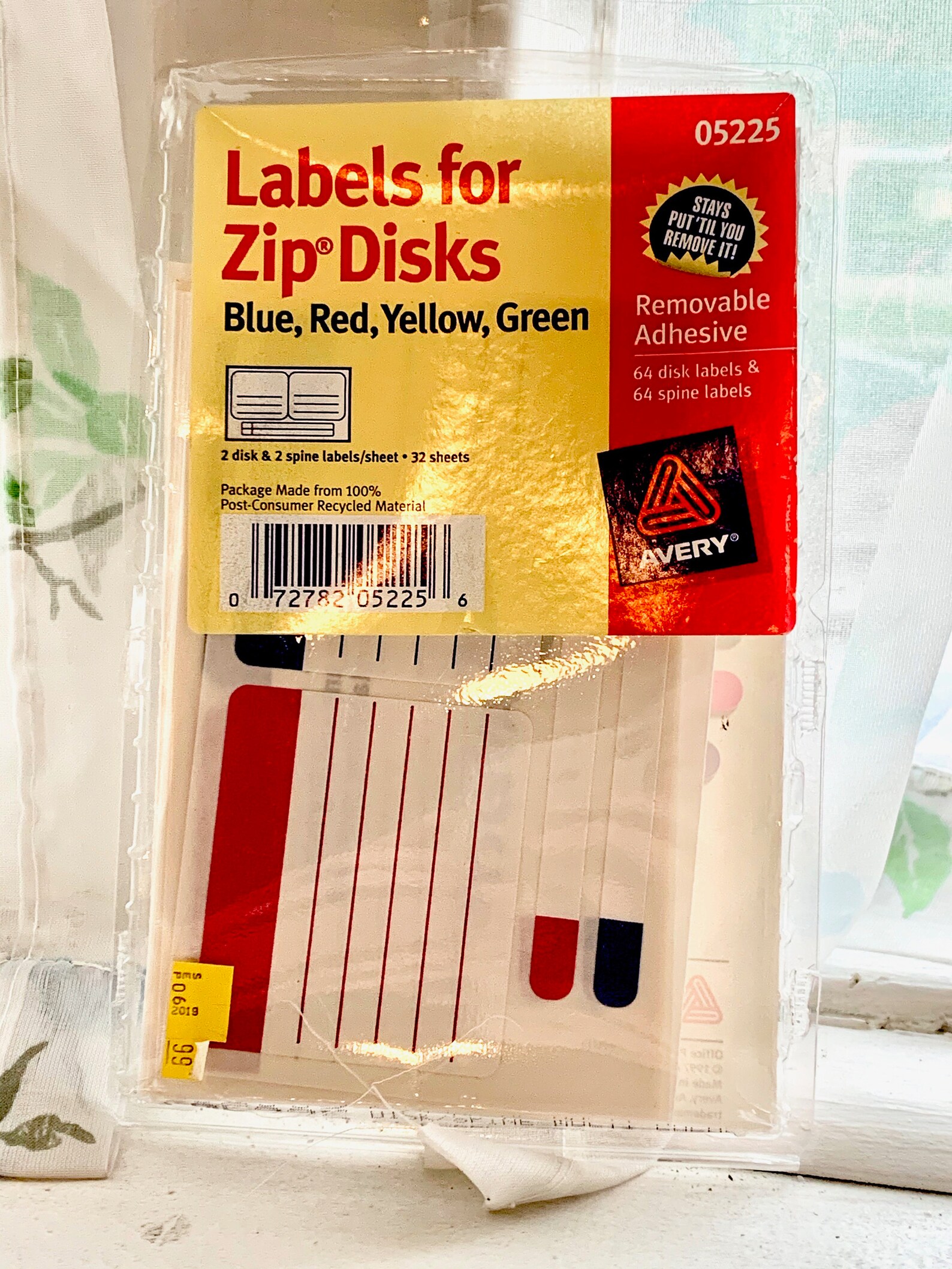 Vintage Disk Labels NIP /68 Avery Self Stick Zip Disk Labels Etsy