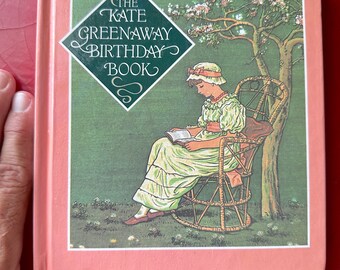 Vintage Kate Greenaway Birthday Book With Kate Greenaway