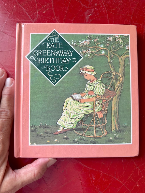 Vintage Kate Greenaway Birthday Book With Kate Greenaway