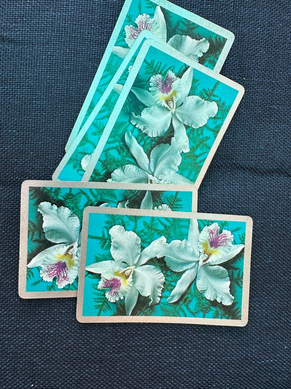 Vintage Congress Playing Cards Double Deck in Box Featuring