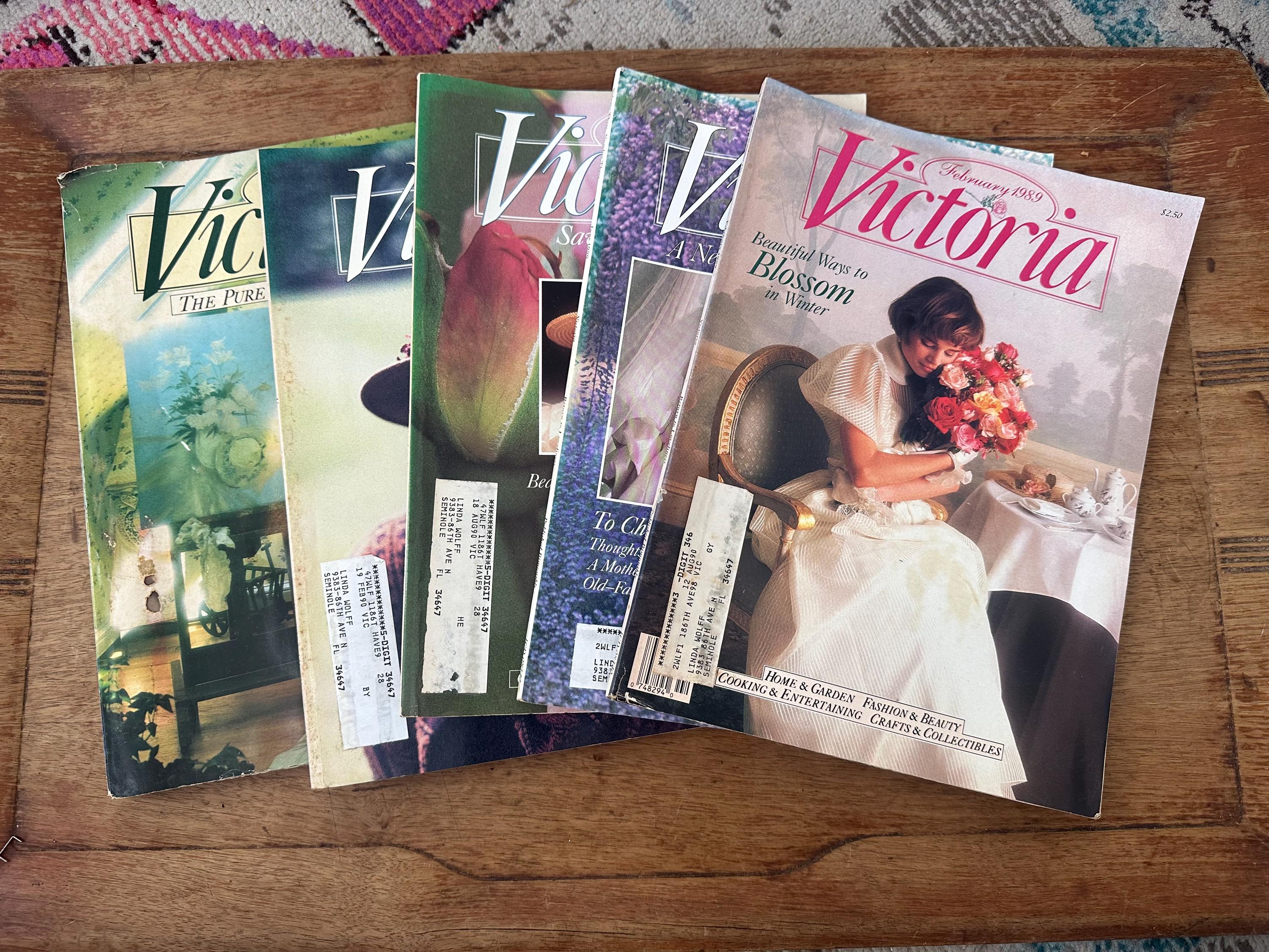 1989 Victoria Magazine Issues Sold Individually - Etsy Finland