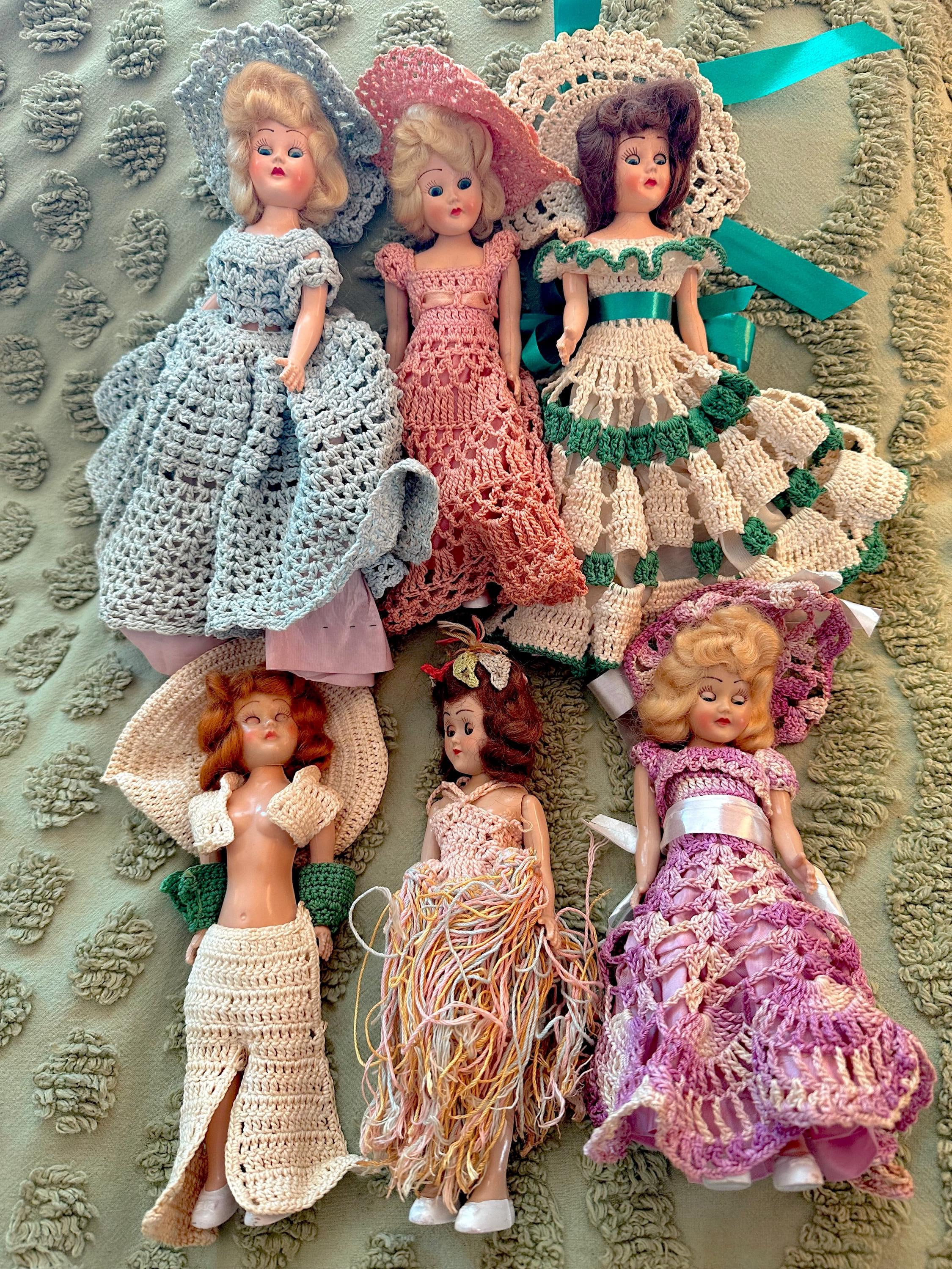 * antique doll ❀ ストローハットと三つ編み ミニョネットgirl antique doll ❀ ストローハットと三つ編み ミニョネットgirl antique