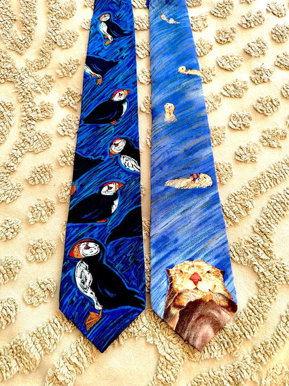 wildlife neckties