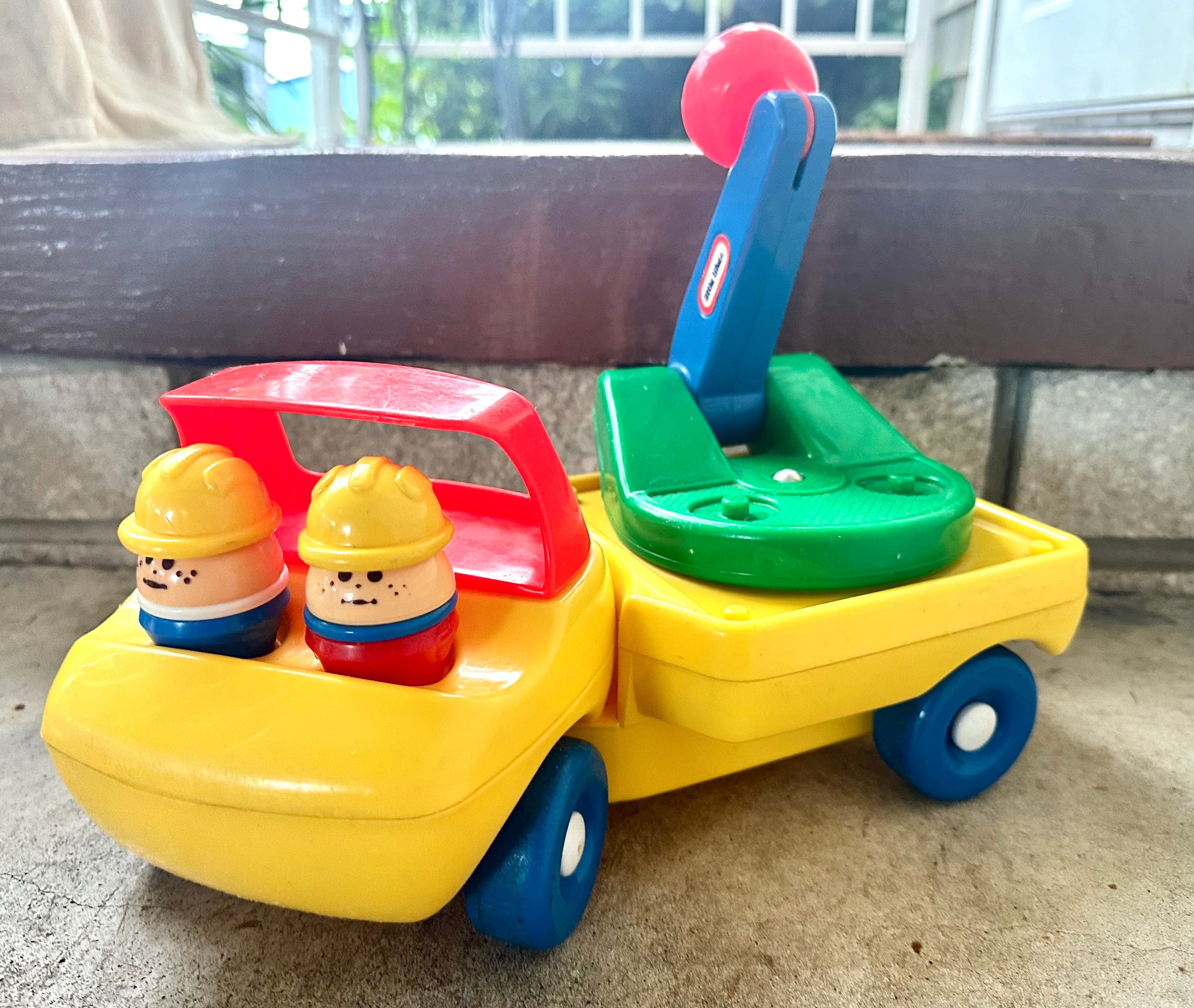入手困難❗️美品❗️little tikes vintage Vintage Little Tykes up and Down Construction Truck / Yellow