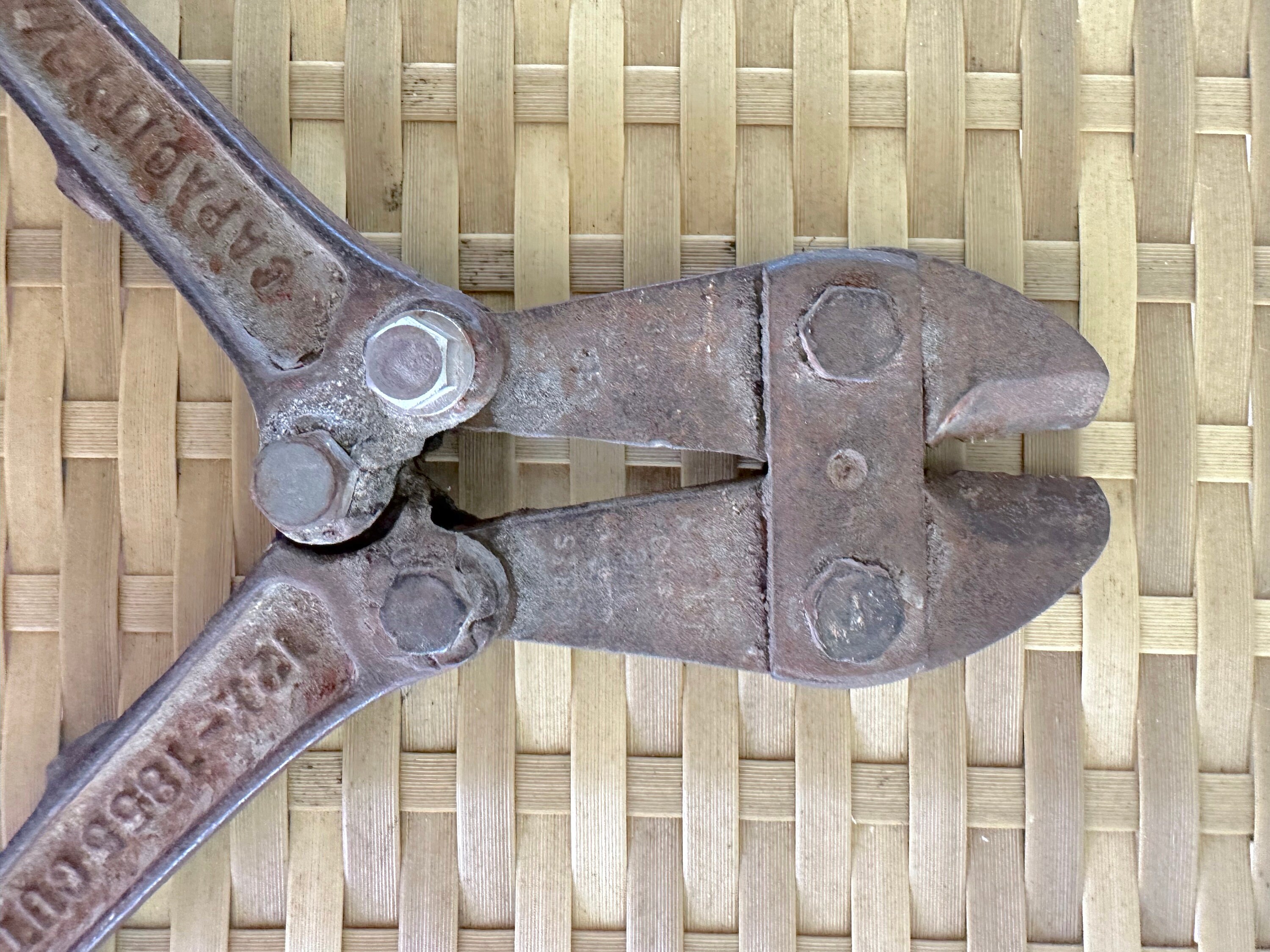 Antique M.K. Porter Bolt Cutters Working but Well Worn / Everett