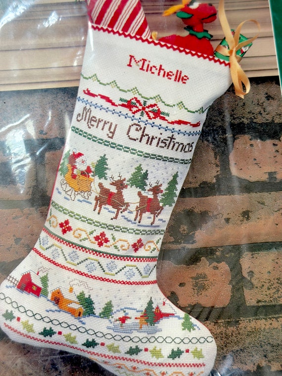  Cross Stitch Stocking Kit