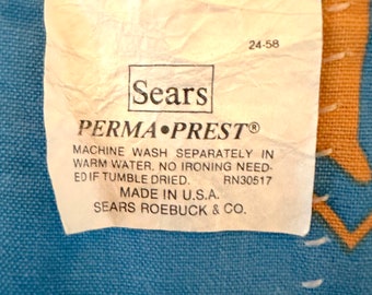 Vintage NFL Curtain Panels, Sears Perma Prest, Pleated Pair - Etsy