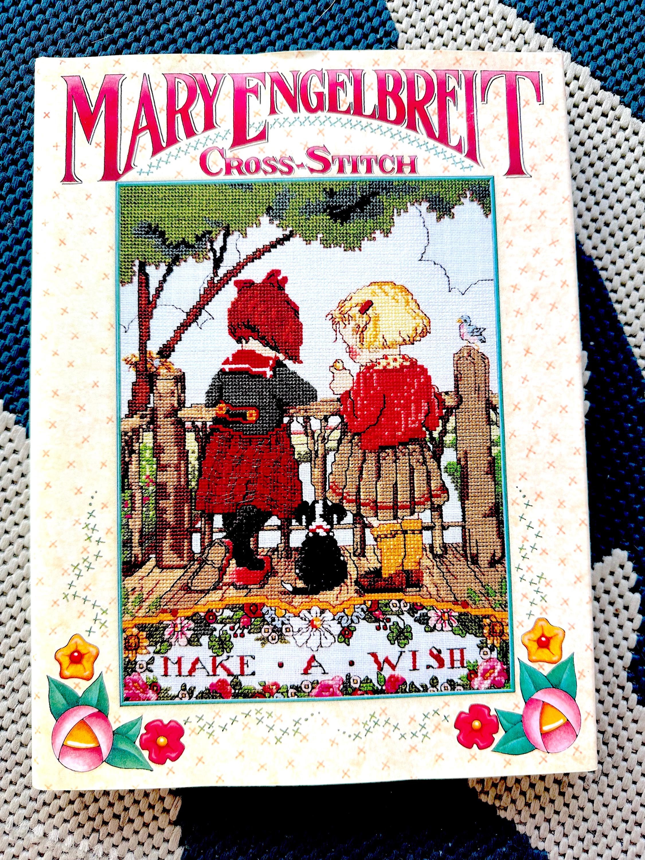 Vintage Mary Engelbreit Cross Stitch Patterns Book--adorable