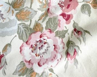 Vintage Martha Stewart Shabby Chic Valences in Pale Yellow / 16 x 80&quot; / Three Panels Available