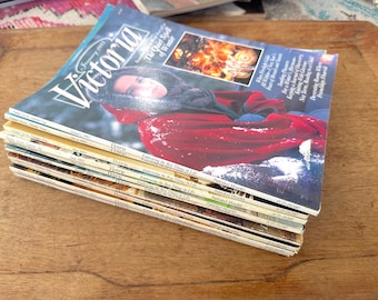 Vintage Victoria Magazine Issues from 1989-1999 / Your Choice of Month