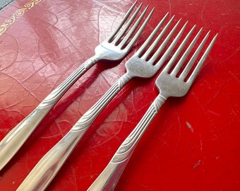 Vintage Stainless Wm A Rogers "Encore" Dinner Forks Sold Separately