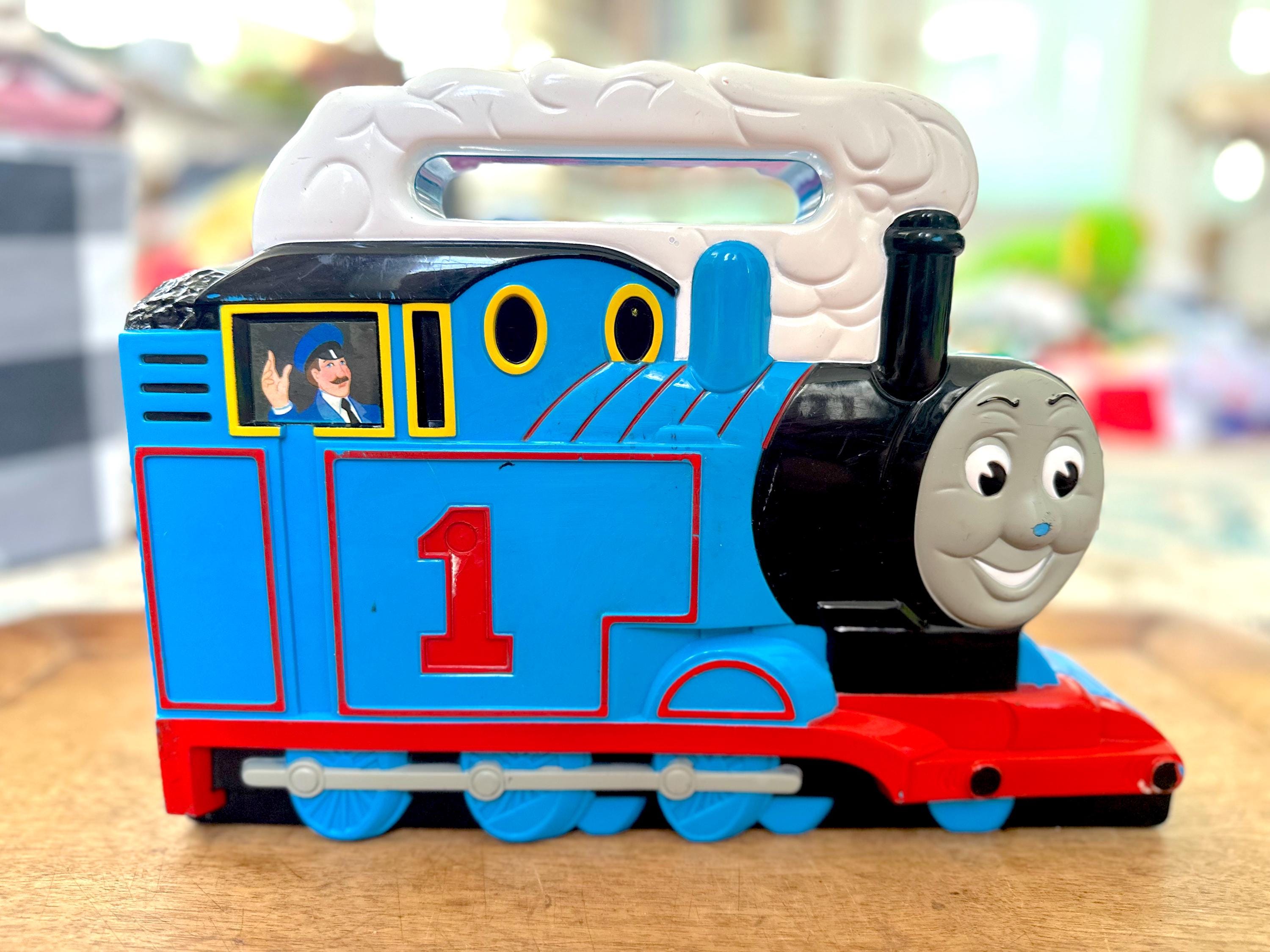 Vintage Thomas the Tank Engine Carry Case Hard Plastic With Handle