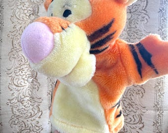 JOUETS DE MARIONNETTES a main en forme d'animaux mignons pour les enfants e8182 EUR 17,82