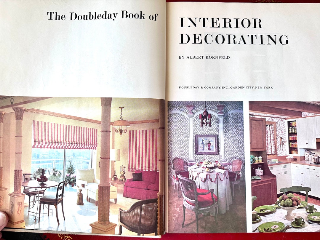 Mid Century Interior Decorating Book / the Doubleday Book of Interior ...