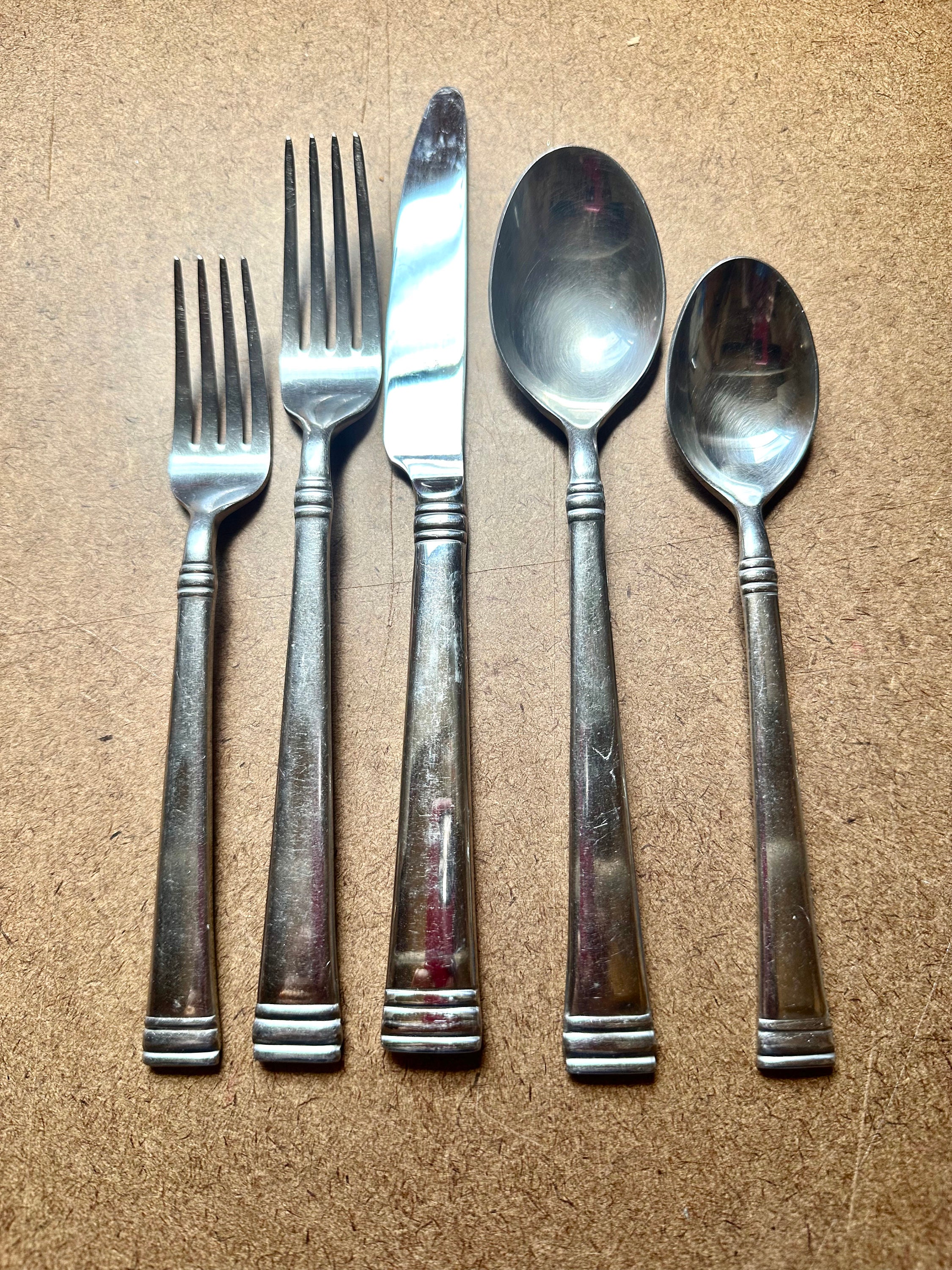 Vintage Cambridge Stainless Flatware Codie Pattern Flatware / 5