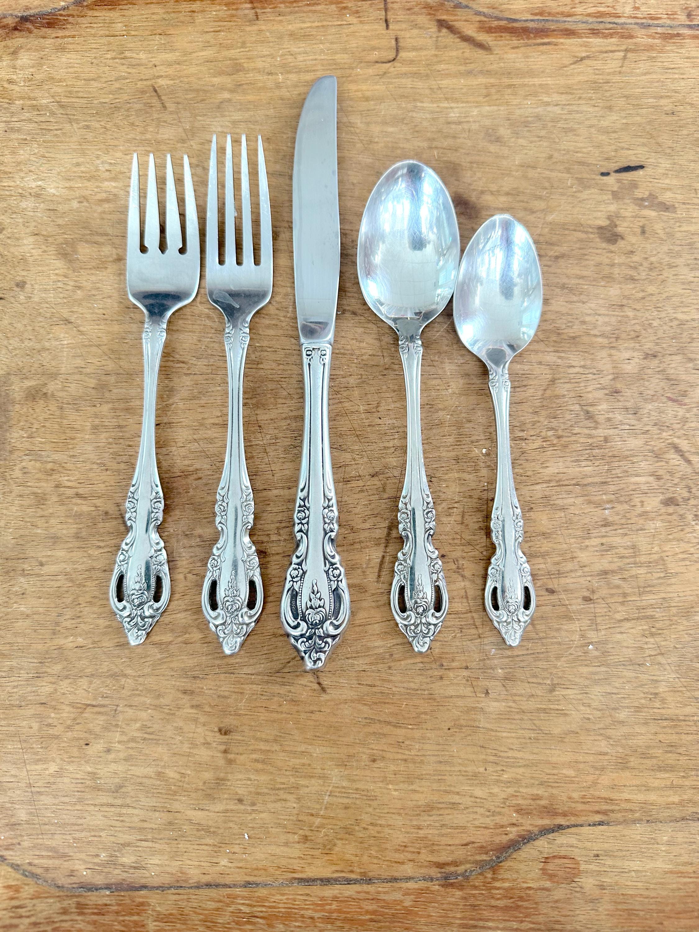 【希少】 ティースプーン 5本セット　SWIRL スワル Swirl Flatware - Etsy