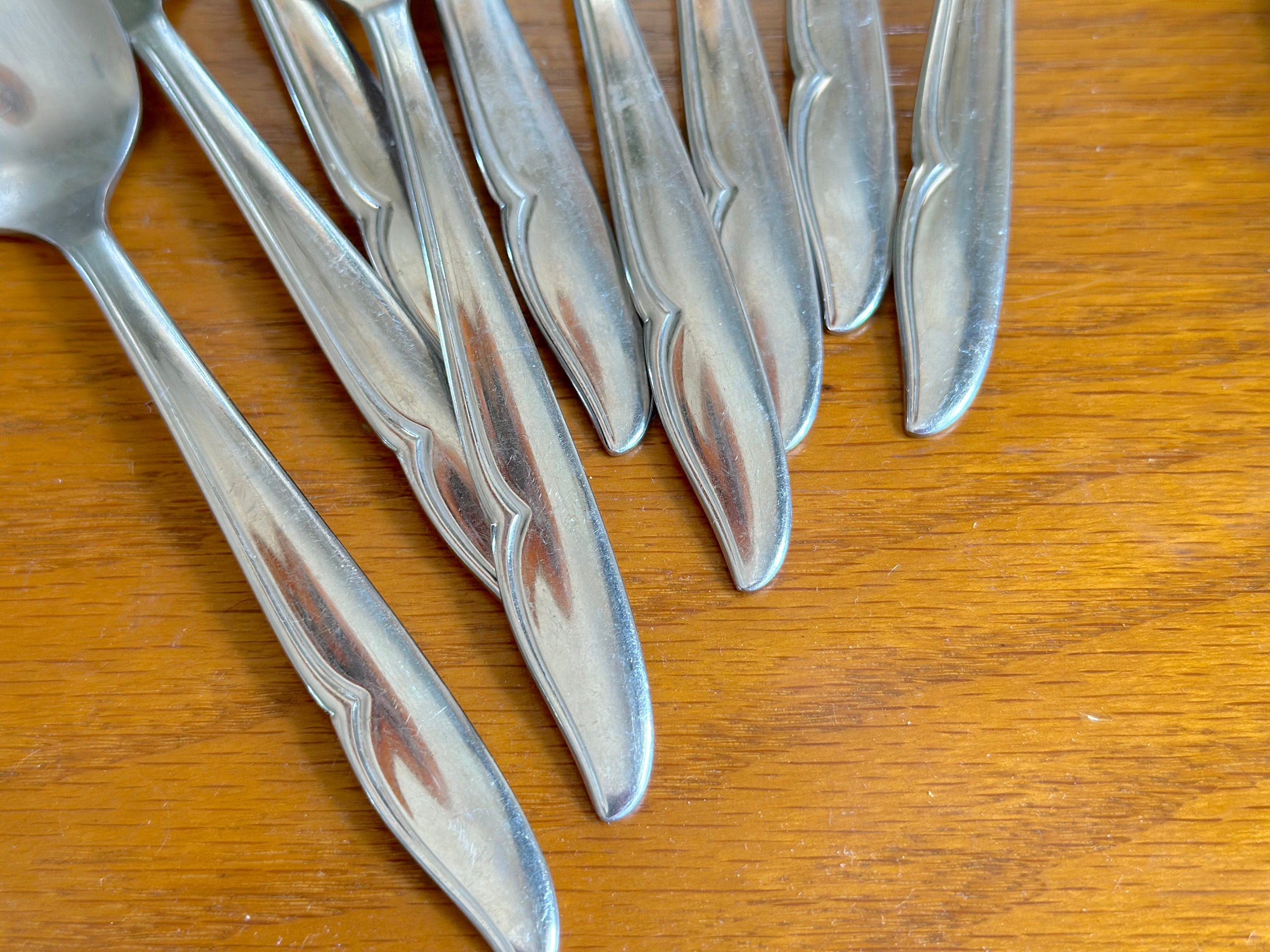 ヴィンテージ品 ONEIDACRAFTスプーン6本セット アメリカ軍 放出品