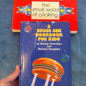 Two Vintage Kids Cookbooks / Retro Cookbooks for Children