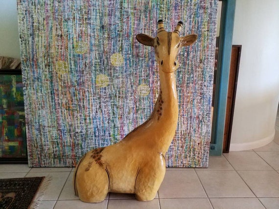 6 foot giraffe stuffed animal