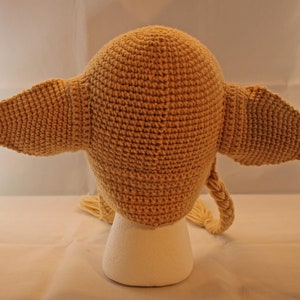 PATTERN: Elf Ears Crochet Hat 3 sizes image 6