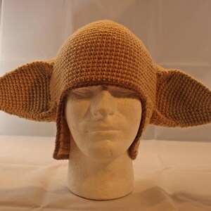 PATTERN: Elf Ears Crochet Hat 3 sizes image 7