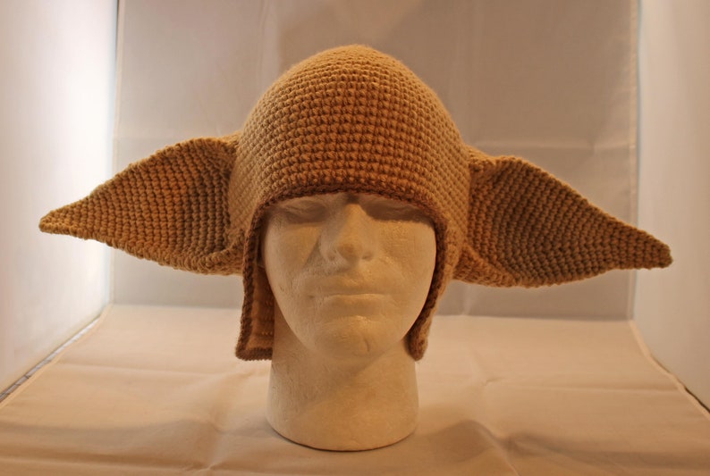 PATTERN: Elf Ears Crochet Hat 3 sizes image 7