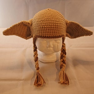 PATTERN: Elf Ears Crochet Hat 3 sizes image 10