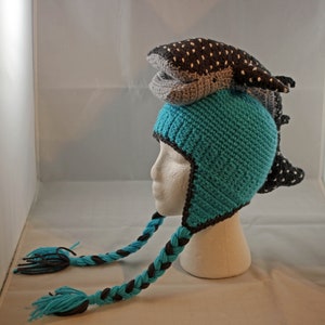 PATTERN:  Wally Whale Shark Crochet Hat
