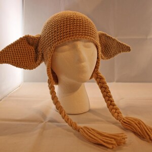 PATTERN: Elf Ears Crochet Hat 3 sizes image 5