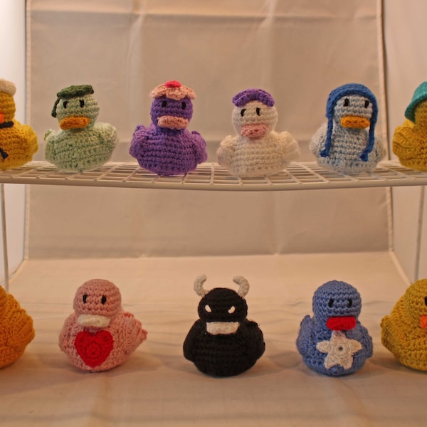 PATTERN:  Cruising Ducks Crochet Toys