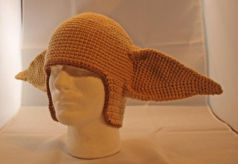 PATTERN: Elf Ears Crochet Hat 3 sizes image 9