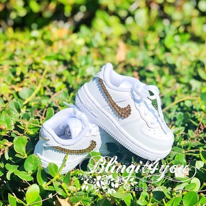 Baby Blue and Pink Custom Air Force 1 Sneakers – JOY'S