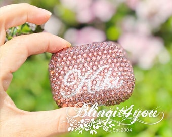 Swarovski Crystal Airpods Pro Case | Bling Apple Airpods Pro Case | Bedazzled Airpods Pro | Personalized Airpods Por case | Gift for Her