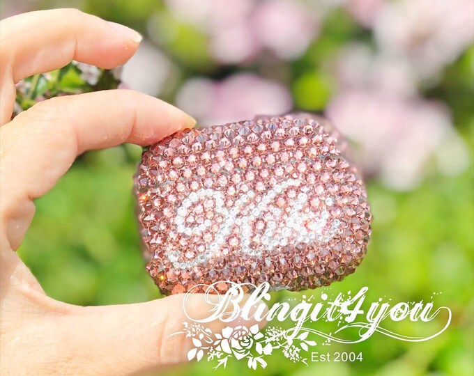 Swarovski Crystal Airpods Pro Case | Bling Apple Airpods Pro Case | Bedazzled Airpods Pro | Personalized Airpods Por case | Gift for Her