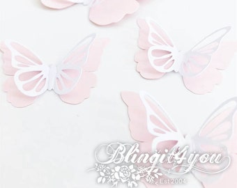 3D Butterflies | Butterfly Cutouts | Large Butterflies | Wall Butterflies | party prop | Paper Backdrop prop | Butterfly for Party Ballon