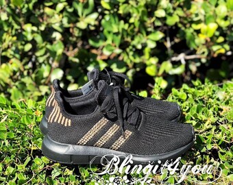 rhinestone runners shoes