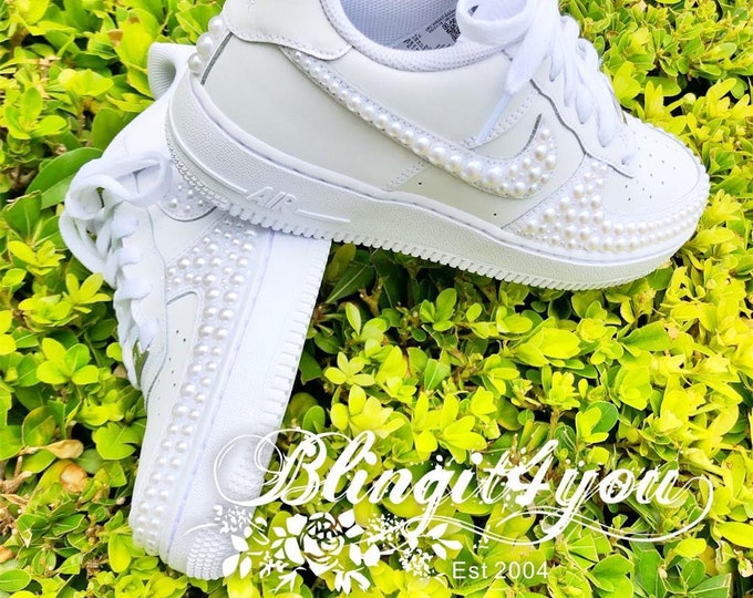 rhinestone nike air force
