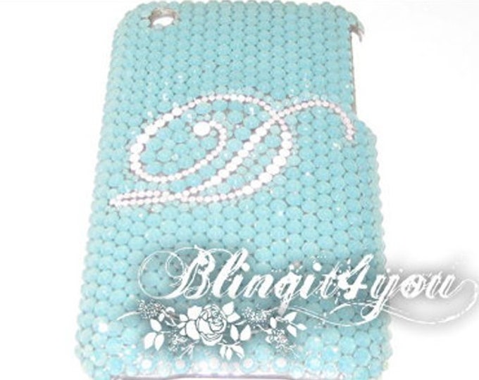 Apple iPhone XS MAX Case Cover with SS16 Swarovski Elements Crystal Letter Initial Cute Handmade Phone Case  Gift for her Gift for mom wife