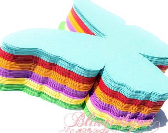 punches crafts etc scrapbooking embellishments 100 piece confetti parties card making Designer paper butterfly mix die cuts