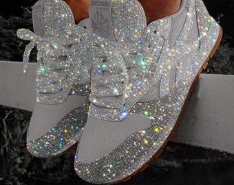 rhinestone reebok sneakers