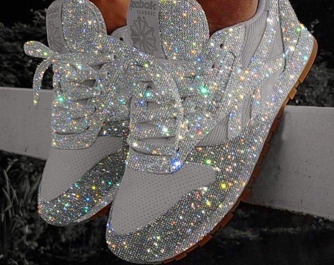 reebok rhinestone sneakers