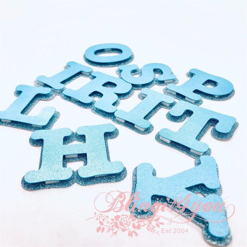 Large Die Cut Letters Large Paper Letter Large 3D Letter Craft Etsy