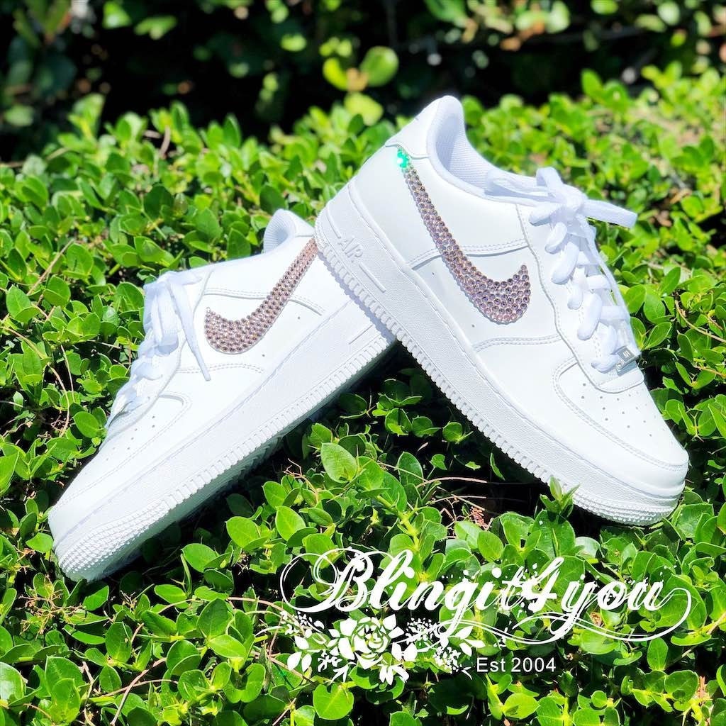crystal nike air force 1