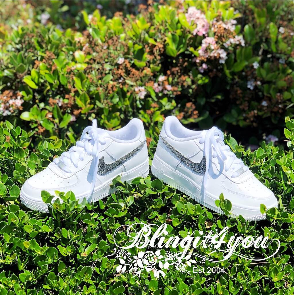 crystal nike air force 1
