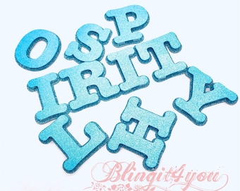 Large die cut letters large paper letter Large 3D letter craft project wall decor bridal shower birthday party graduation party baby shower