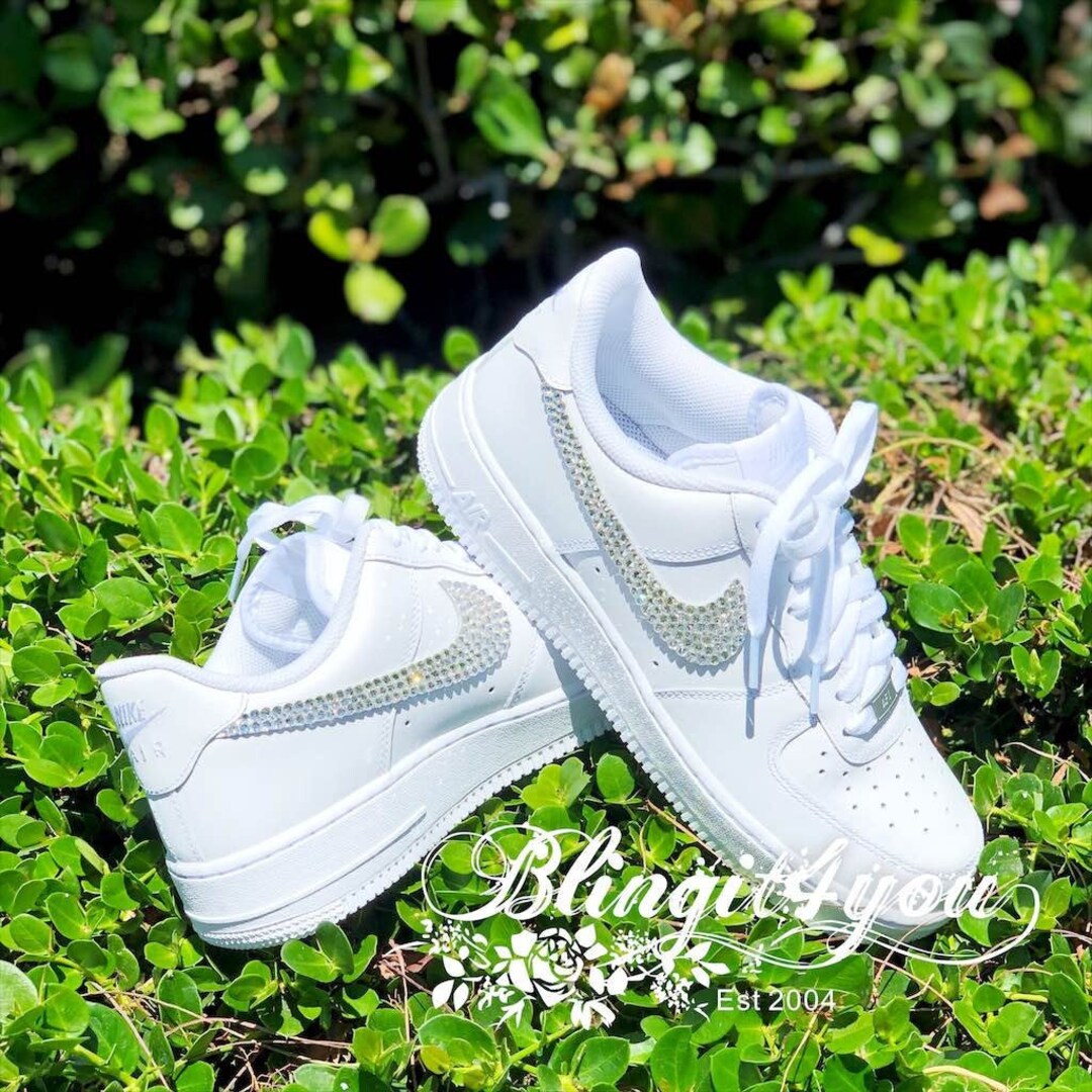 swarovski crystal nike air force 1