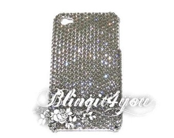 SS16 Luxury Custom make Bling Crystal Rhinestone iPhone XS MAX Back Case Black Diamond Grey Swarovski Elements Crystal Gift for her mom wife
